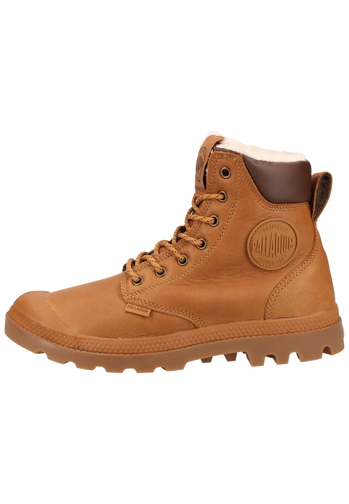 Palladium Stiefelette Leder Braun Warmfutter - surf4shoes