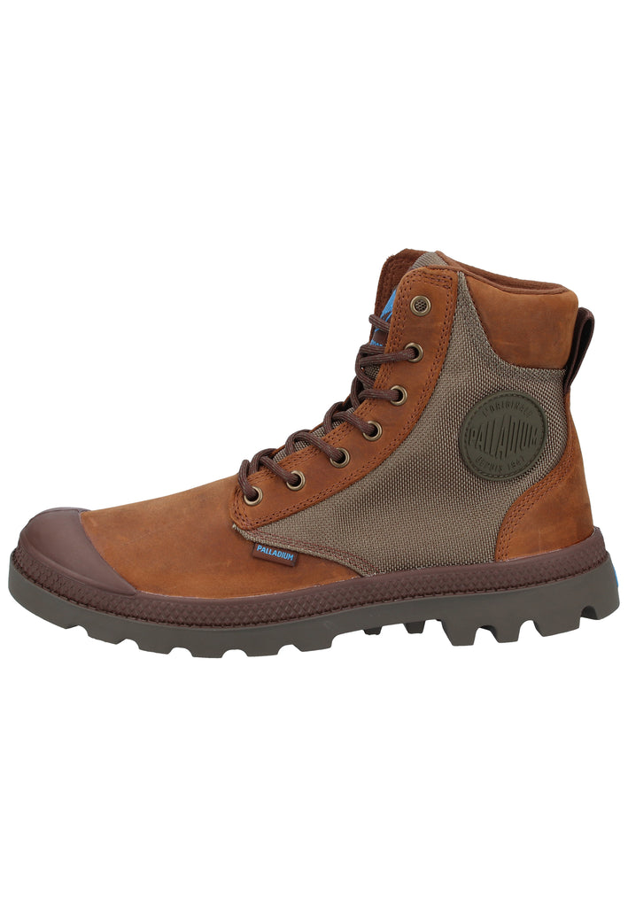 Palladium Stiefelette Leder/Textil Braun - surf4shoes
