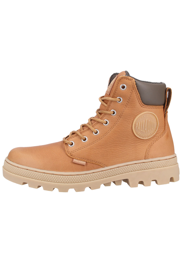 Palladium Stiefelette Leder Hellbraun - surf4shoes