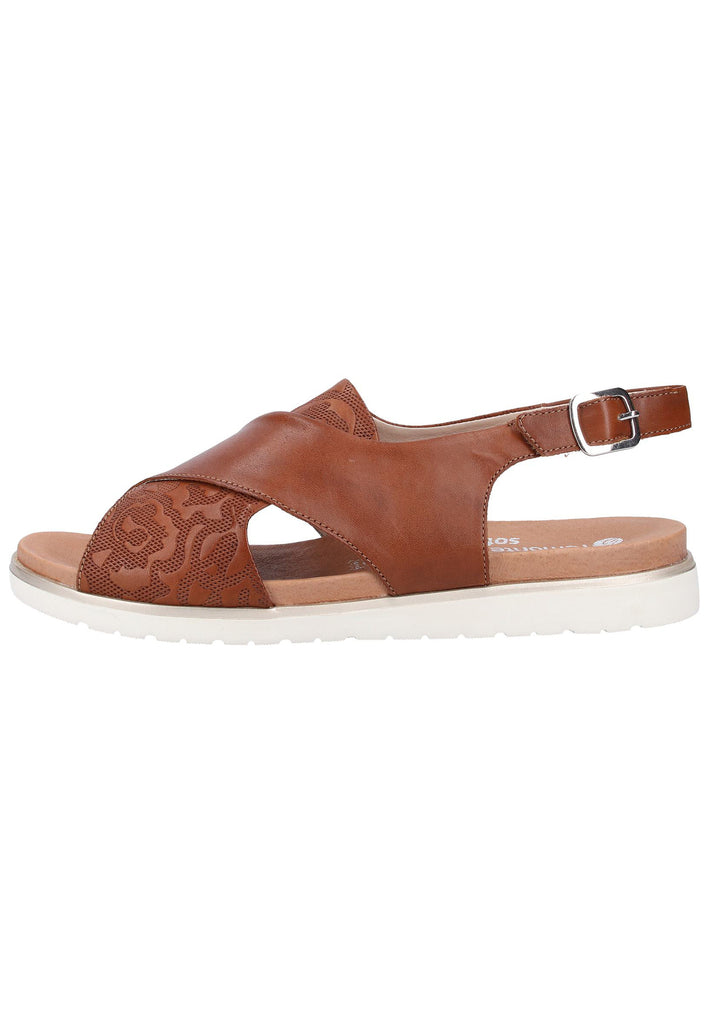 Remonte Sandalen Lederimitat Braun - surf4shoes