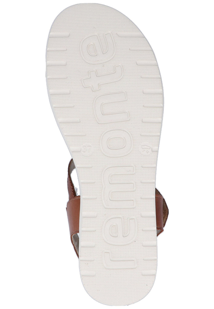 Remonte Sandalen Lederimitat Braun - surf4shoes
