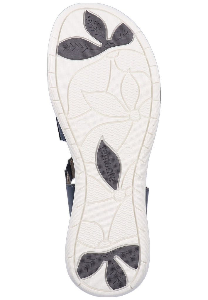 Remonte Sandalen Lederimitat Dunkelblau - surf4shoes