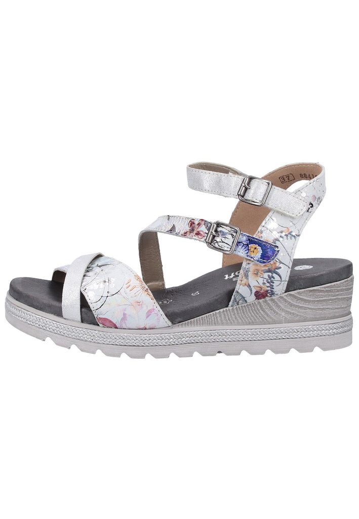 Remonte Sandalen Lederimitat Weiß - surf4shoes