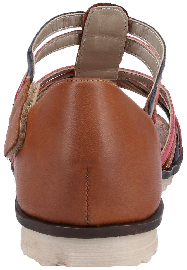 Remonte Sandalen Lederimitat Blau/Braun - surf4shoes