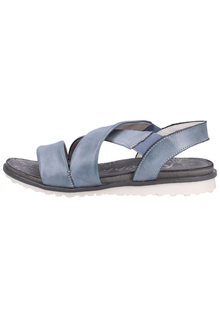 Remonte Sandalen Lederimitat Blau - surf4shoes