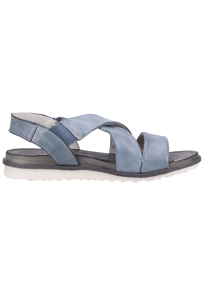 Remonte Sandalen Lederimitat Blau - surf4shoes
