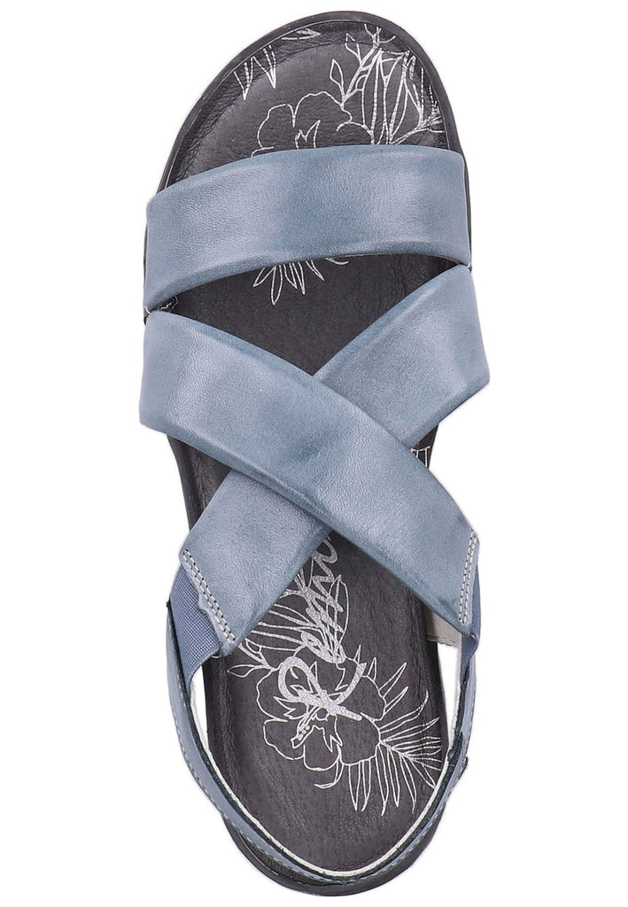 Remonte Sandalen Lederimitat Blau - surf4shoes