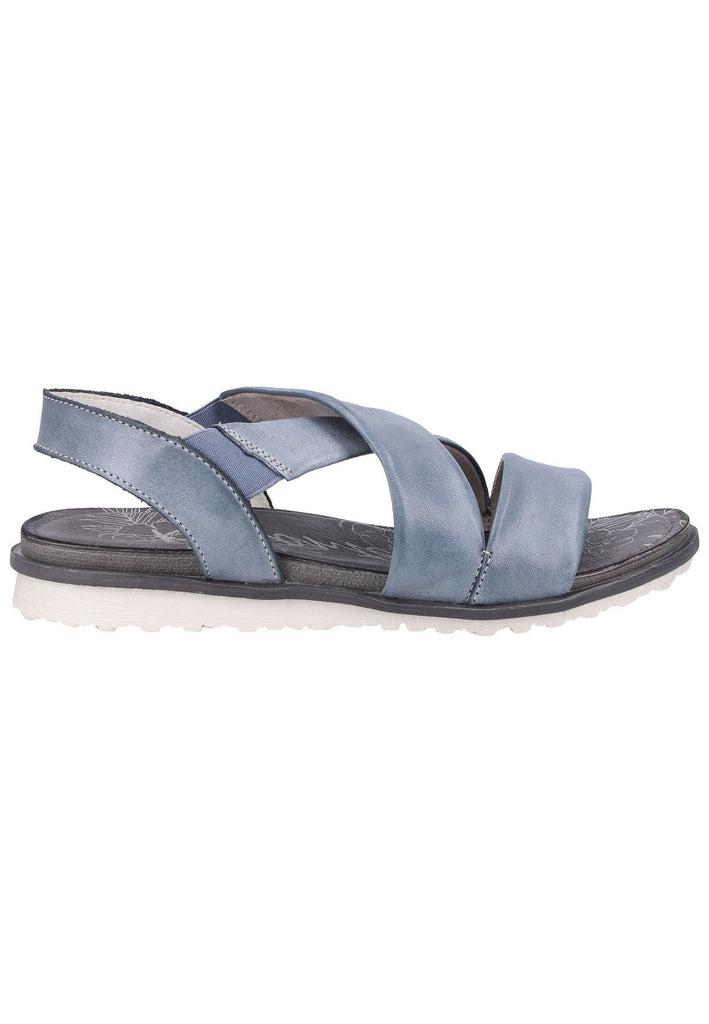 Remonte Sandalen Lederimitat Blau - surf4shoes