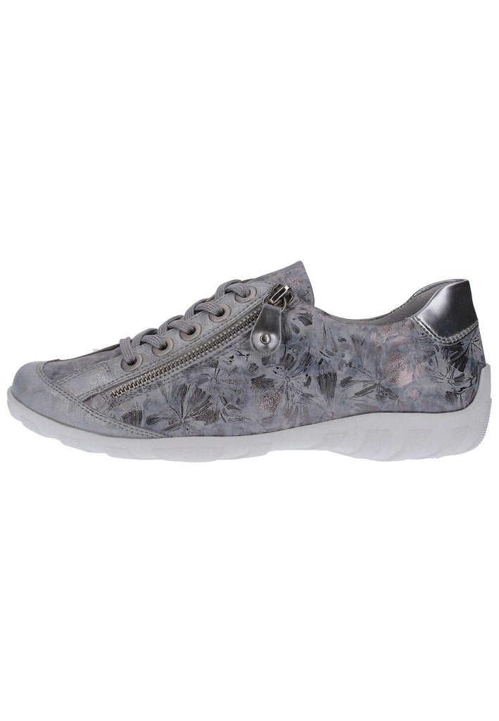 Remonte Halbschuhe Lederimitat Grau - surf4shoes