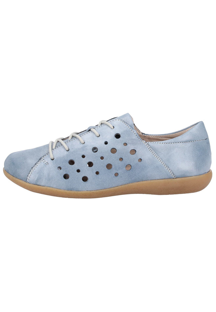 Remonte Halbschuhe Leder Blau - surf4shoes