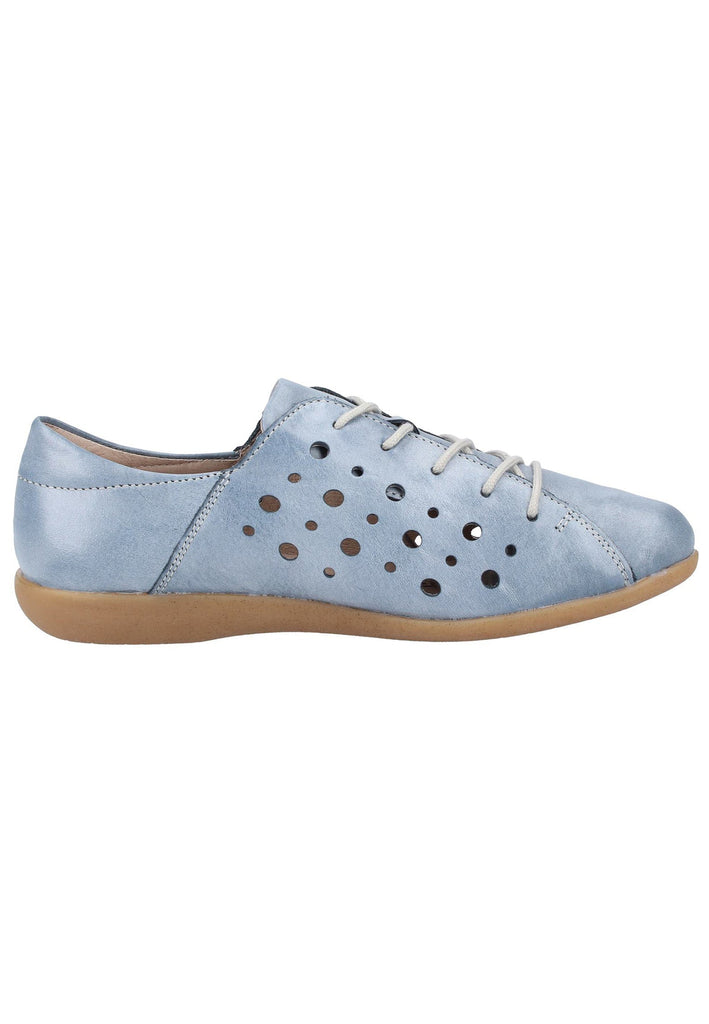 Remonte Halbschuhe Leder Blau - surf4shoes