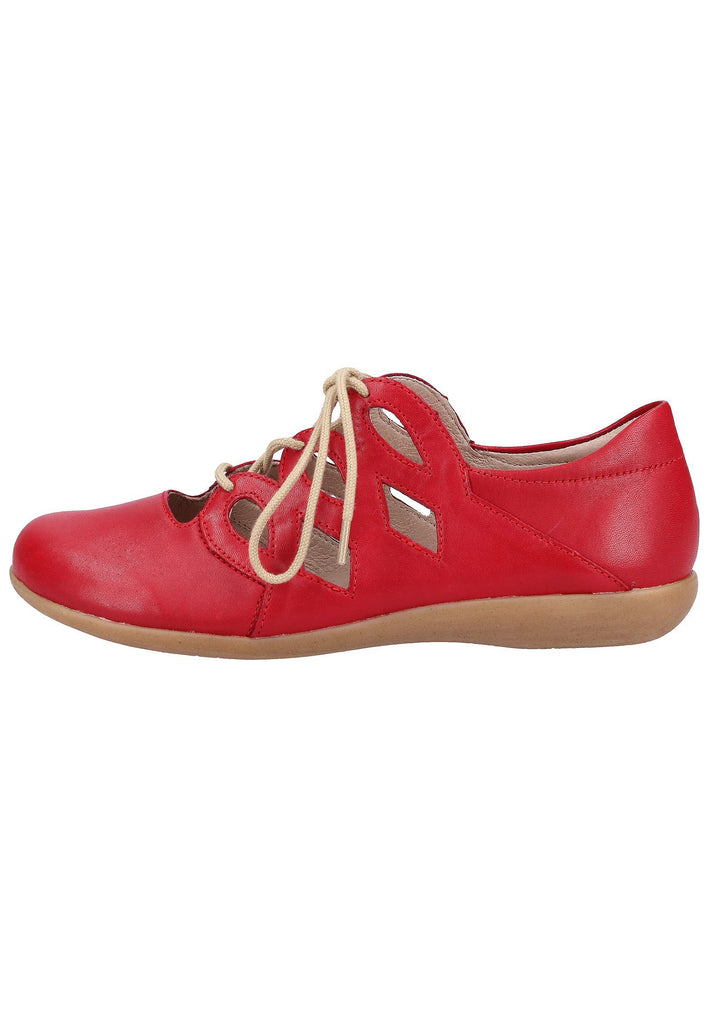 Remonte Halbschuhe Leder Rot - surf4shoes