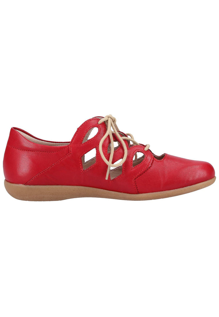 Remonte Halbschuhe Leder Rot - surf4shoes