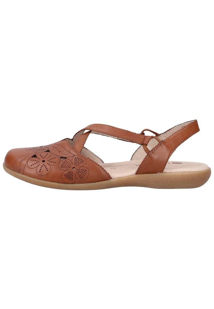 Remonte Sandalen Lederimitat Braun - surf4shoes
