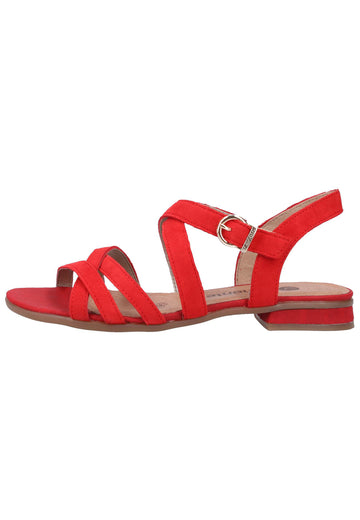 Remonte Sandalen Lederimitat Rot - surf4shoes