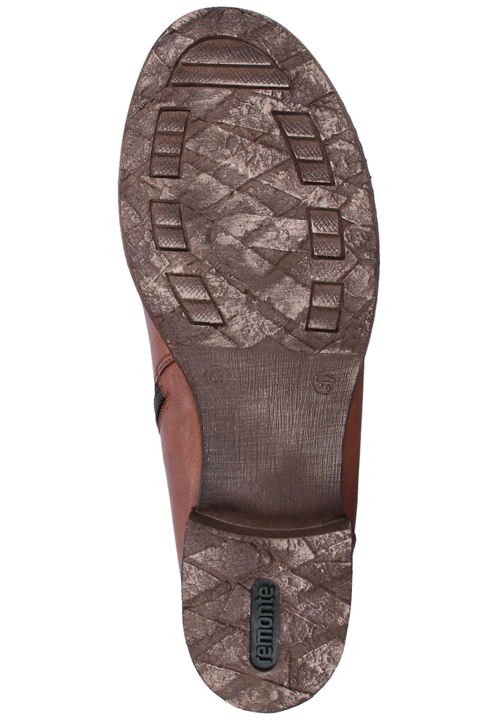 Remonte Stiefelette Lederimitat Braun - surf4shoes