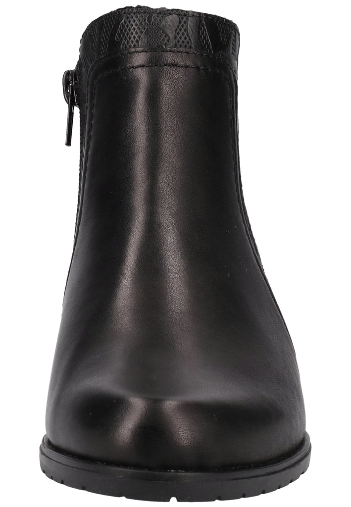 Remonte Stiefelette Lederimitat Schwarz - surf4shoes