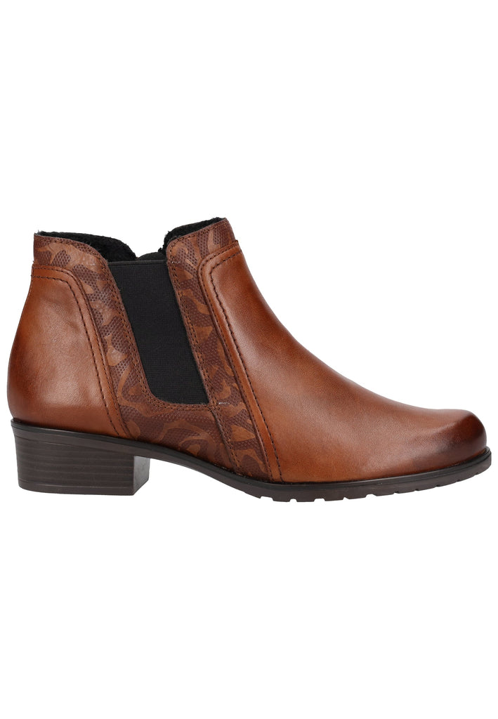 Remonte Stiefelette Lederimitat Braun - surf4shoes