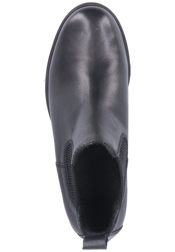 Remonte Stiefelette Lederimitat Schwarz - surf4shoes