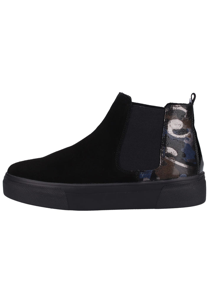 Remonte Sneaker Lederimitat Schwarz/Blau - surf4shoes