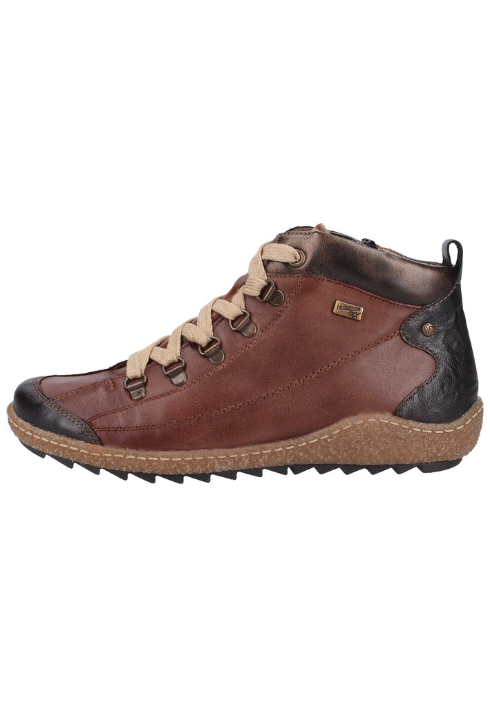 Remonte Sneaker Lederimitat Braun - surf4shoes