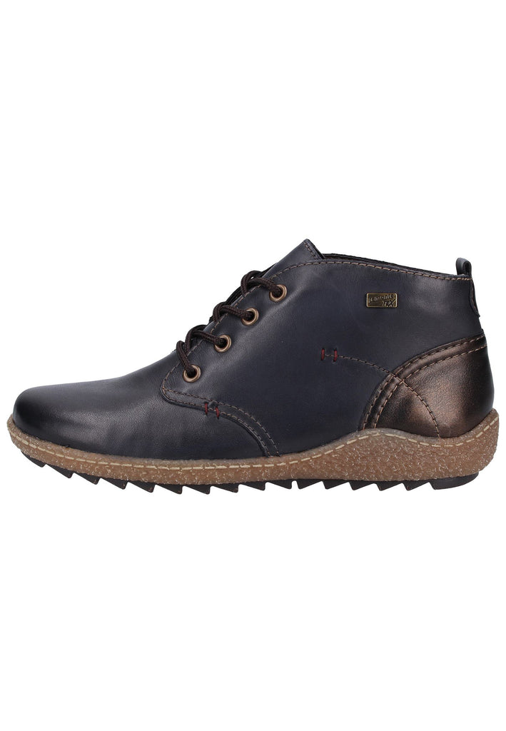 Remonte Sneaker Lederimitat Blau - surf4shoes