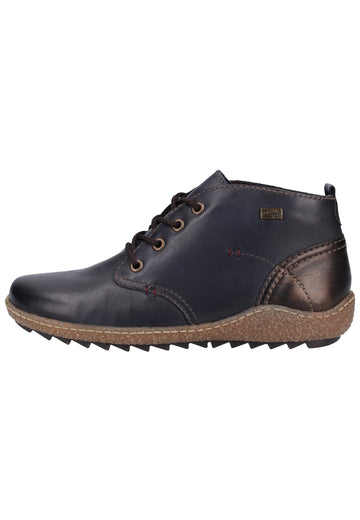 Remonte Sneaker Lederimitat Blau - surf4shoes