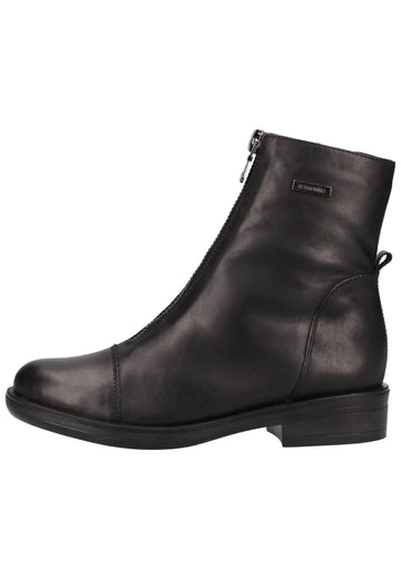 Remonte Stiefelette Lederimitat Schwarz Warmfutter - surf4shoes
