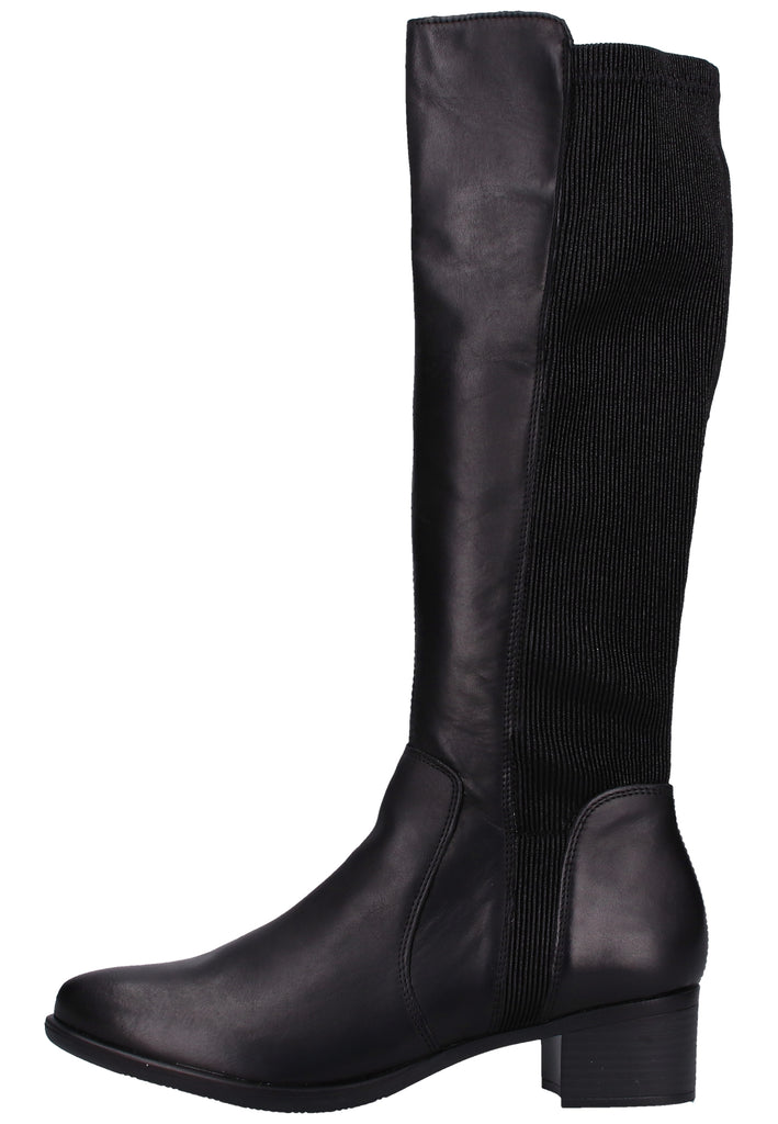Remonte Stiefel Leder/Synthetik Schwarz Warmfutter - surf4shoes
