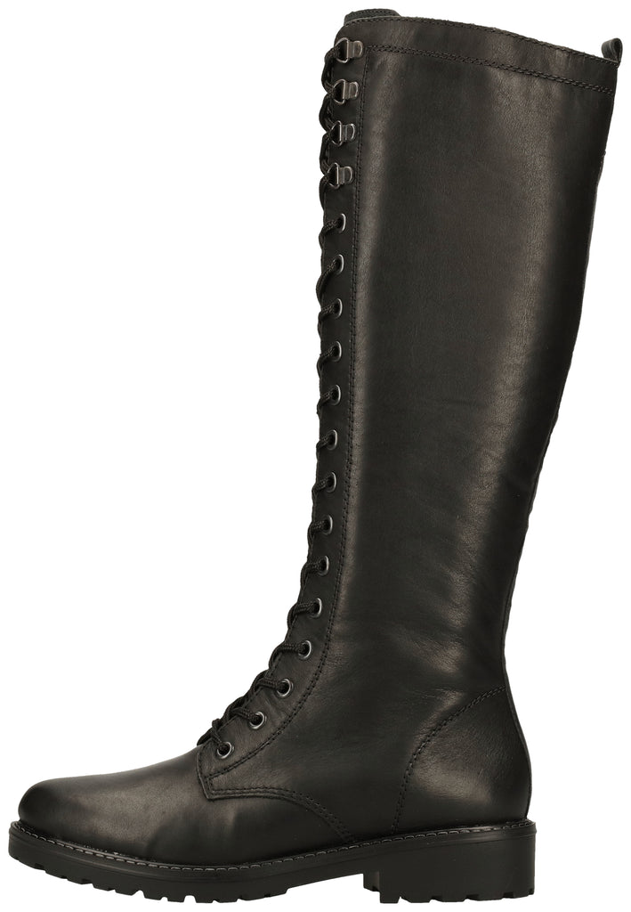 Remonte Stiefel Lederimitat Schwarz - surf4shoes