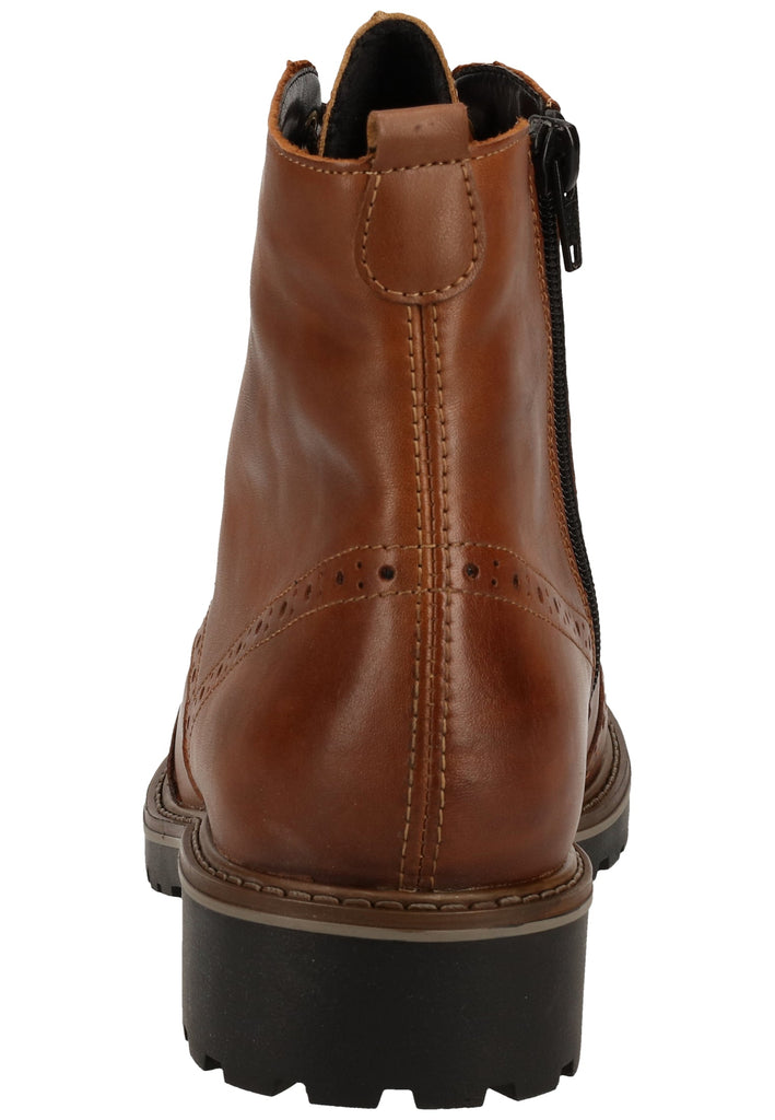 Remonte Stiefelette Lederimitat Chestnut - surf4shoes