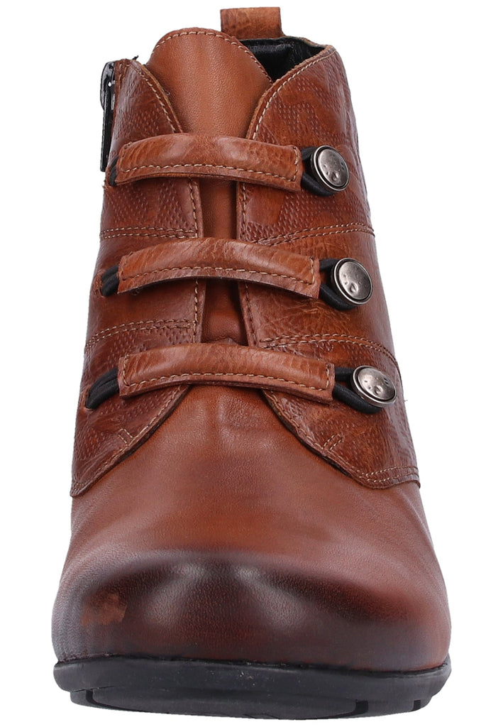 Remonte Stiefelette Lederimitat Braun Warmfutter - surf4shoes