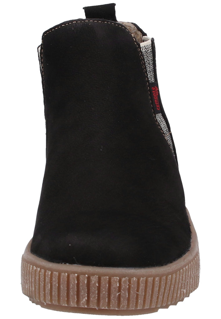 Remonte Stiefelette Lederimitat Schwarz Warmfutter - surf4shoes