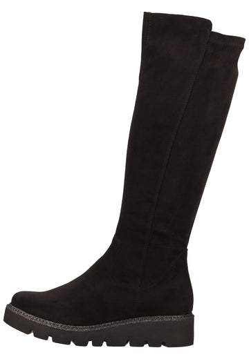 Remonte Stiefel Textil Schwarz Warmfutter - surf4shoes
