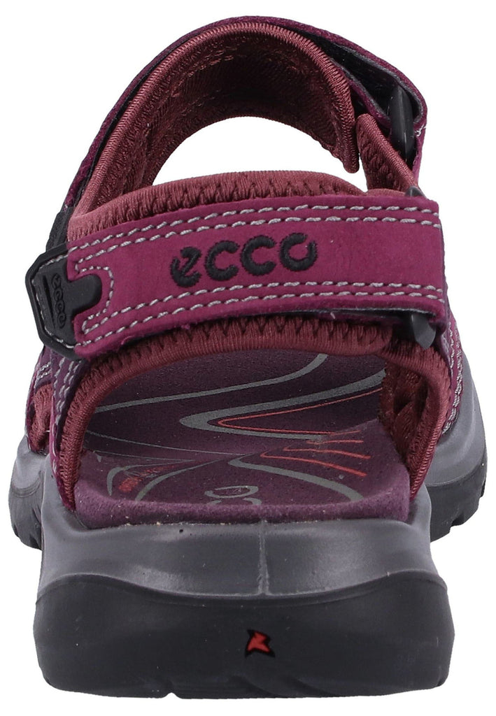 ecco Wanderschuhe Nubukleder Aubergine - surf4shoes