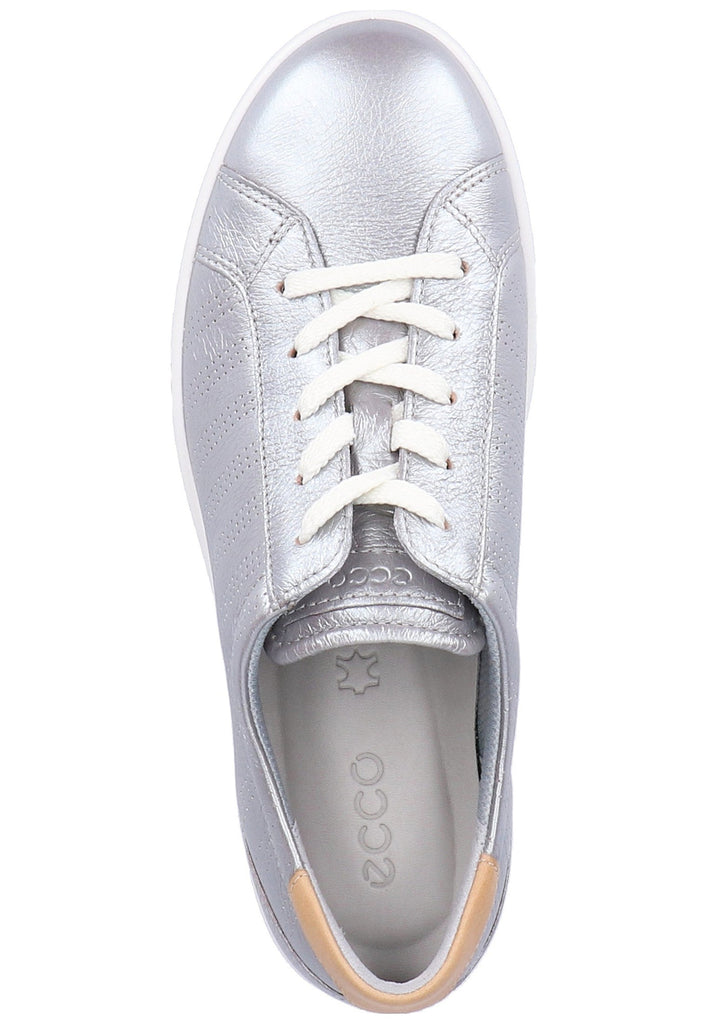 ecco Sneaker Leder Grau - surf4shoes