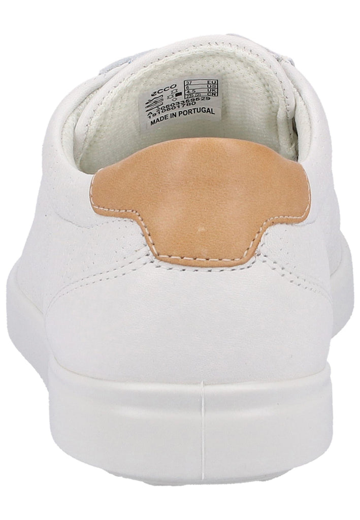 ecco Sneaker Leder Weiß - surf4shoes