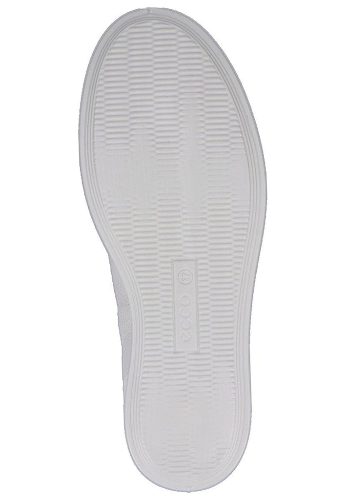 ecco Sneaker Leder Weiß - surf4shoes