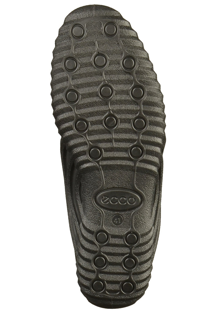 ecco Sneaker Leder Schwarz - surf4shoes