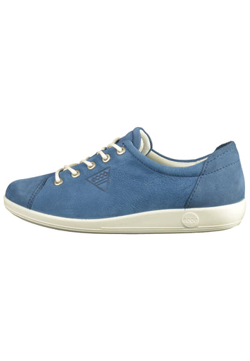 ecco Sneaker Nubukleder Navy - surf4shoes