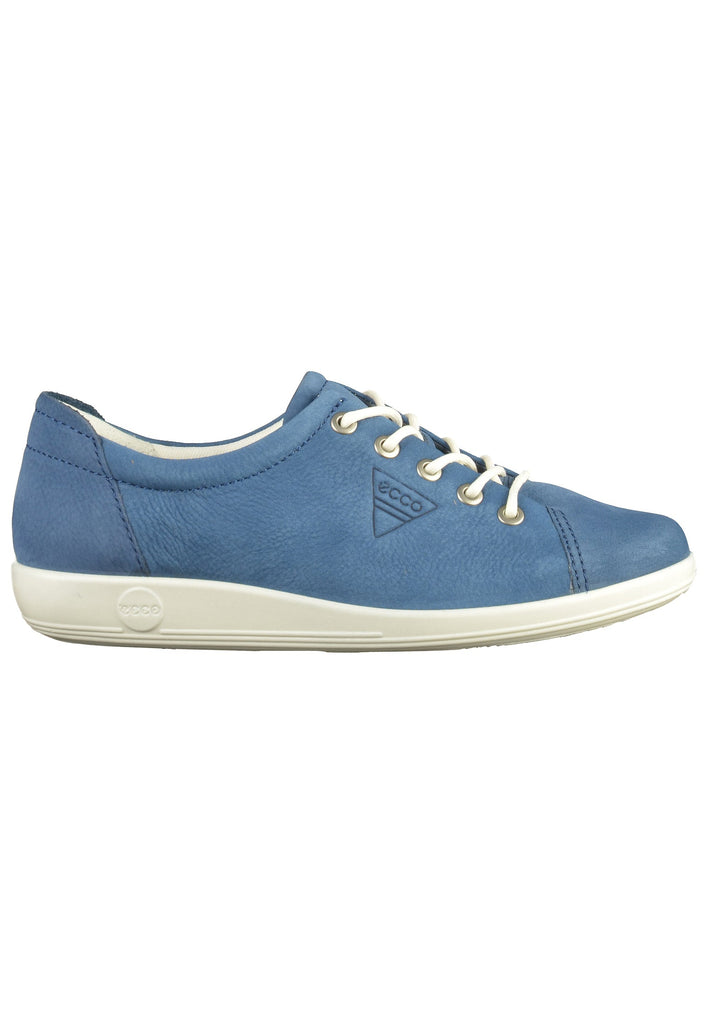 ecco Sneaker Nubukleder Navy - surf4shoes