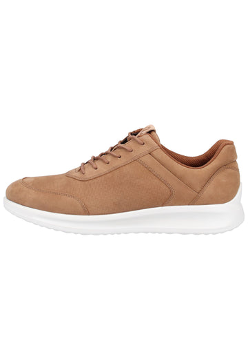 ecco Sneaker Nubukleder Camel - surf4shoes
