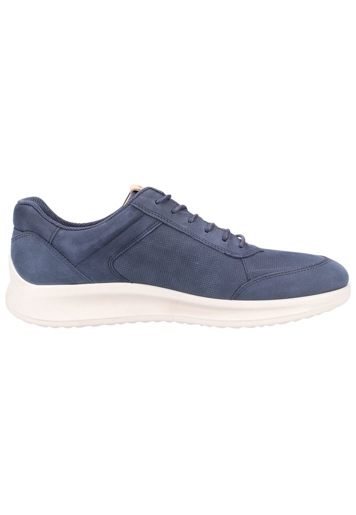 ecco Sneaker Nubukleder Marine - surf4shoes
