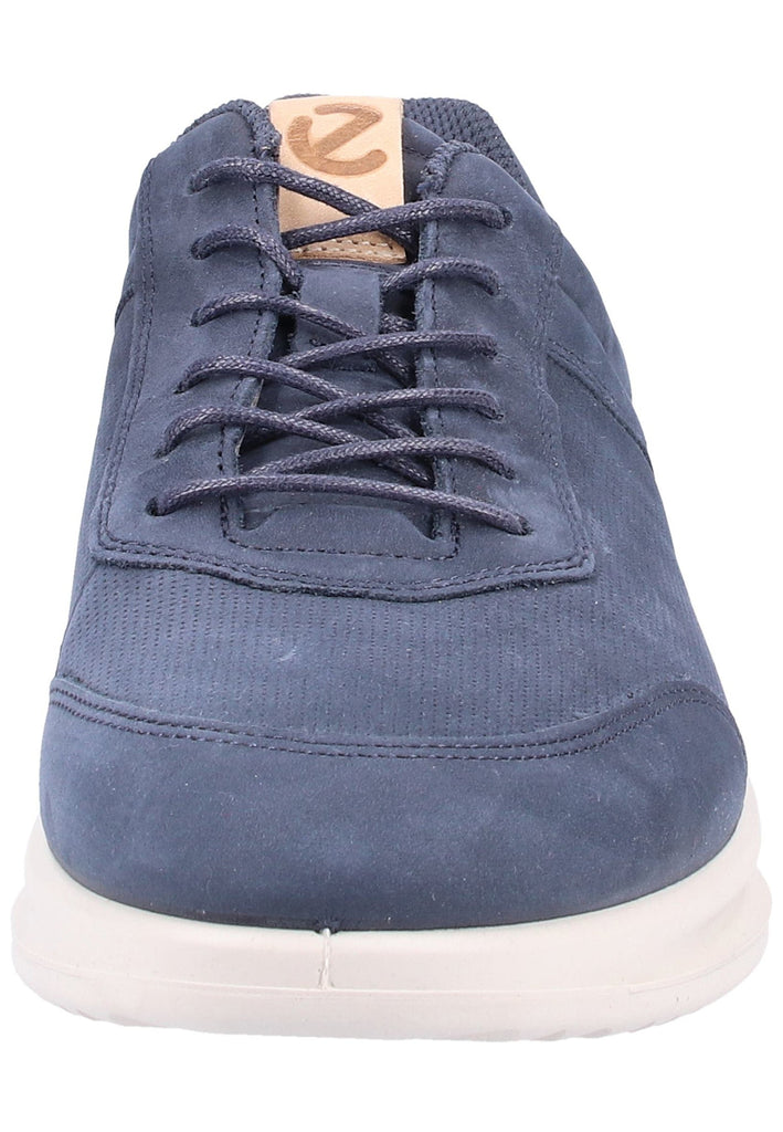 ecco Sneaker Nubukleder Marine - surf4shoes