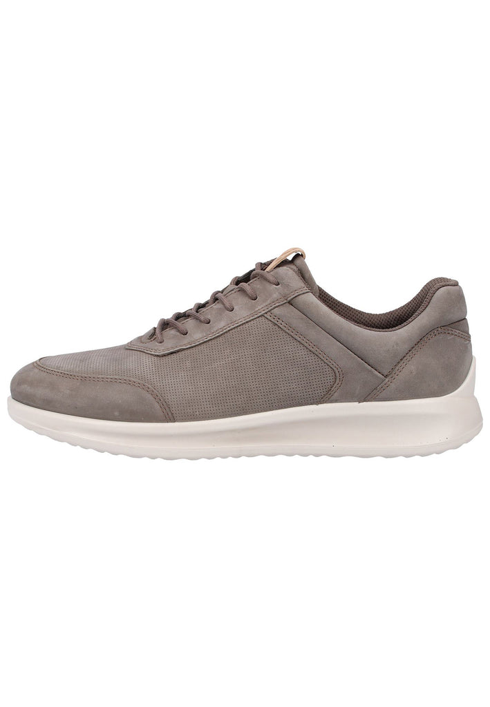 ecco Sneaker Nubukleder Dunkelbraun - surf4shoes