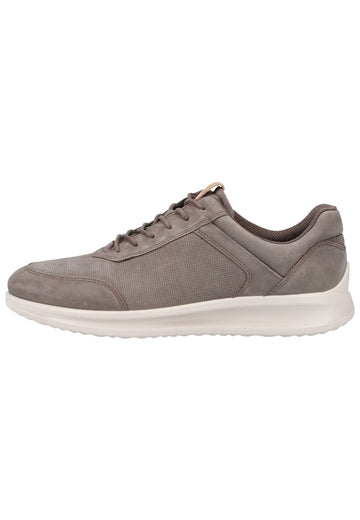 ecco Sneaker Nubukleder Dunkelbraun - surf4shoes