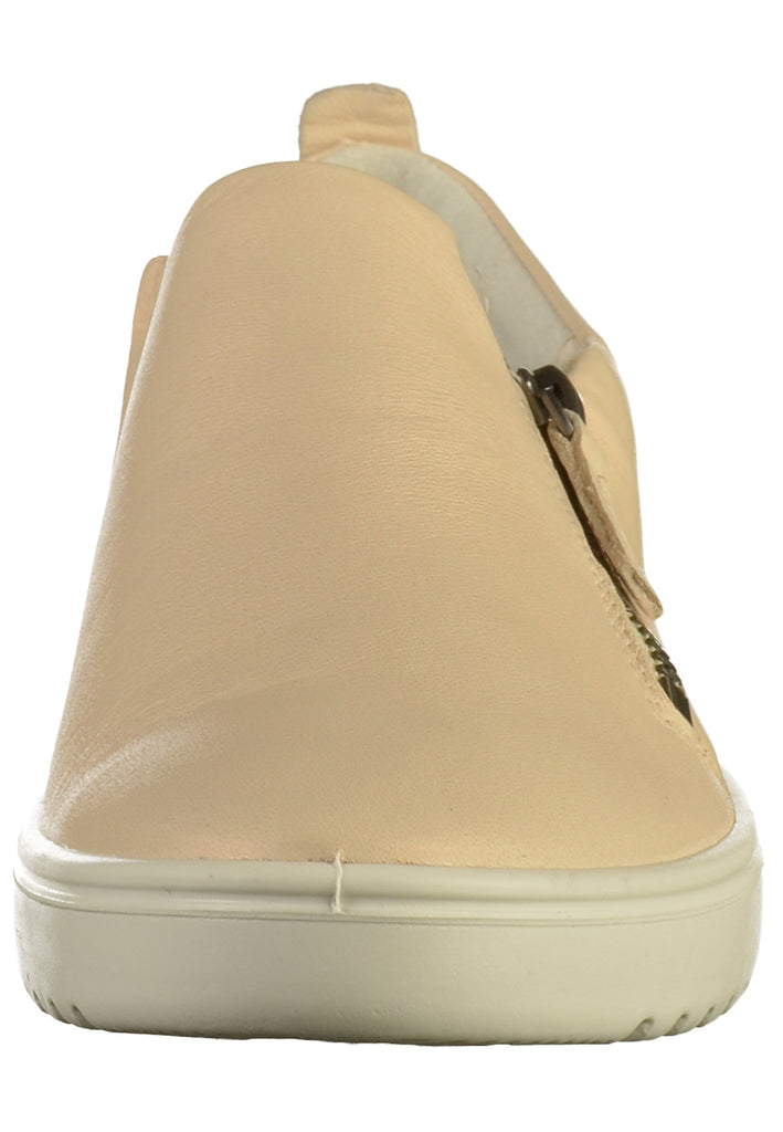 ecco Slipper Leder Beige - surf4shoes