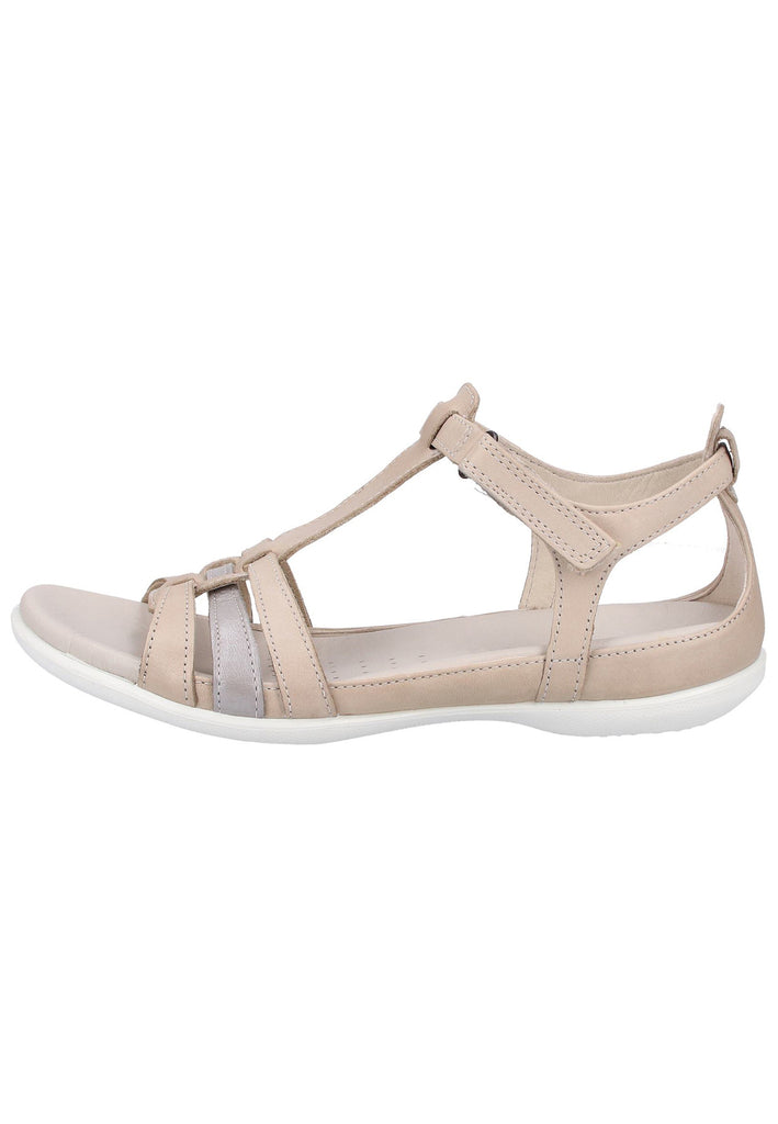 ecco Sandalen Nubukleder Hellgrau - surf4shoes