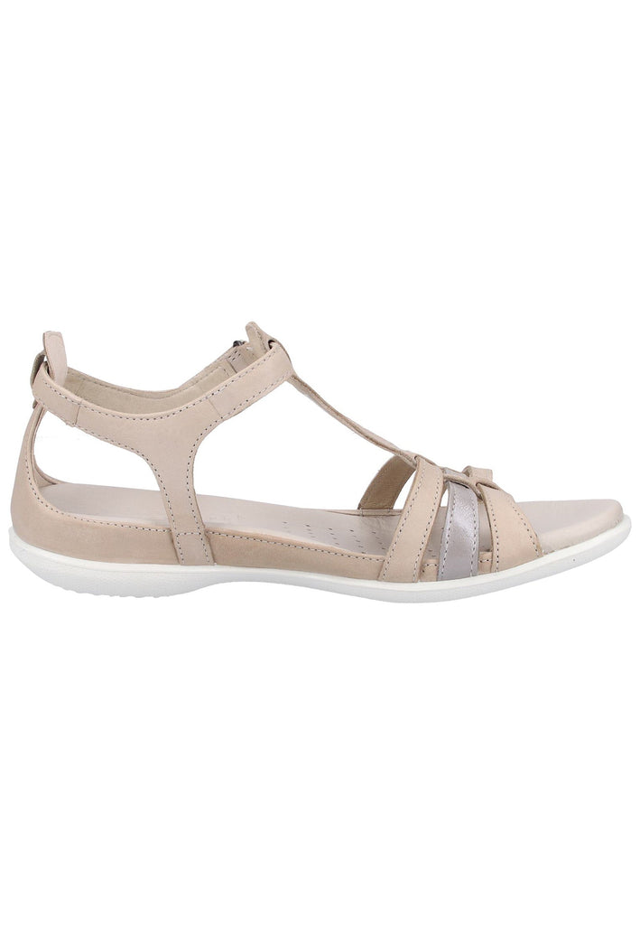 ecco Sandalen Nubukleder Hellgrau - surf4shoes