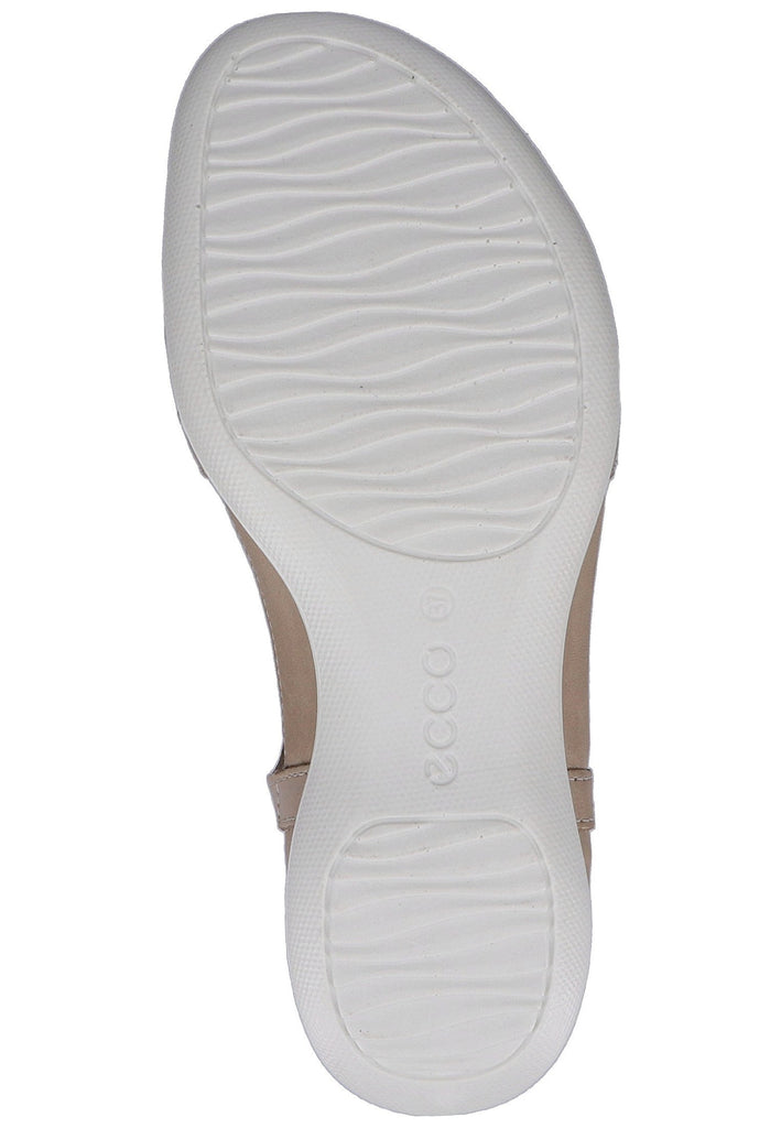 ecco Sandalen Nubukleder Hellgrau - surf4shoes